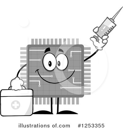 Syringe Clipart #1253355 by Hit Toon