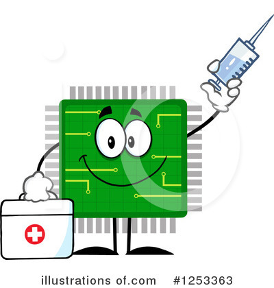 Syringe Clipart #1253363 by Hit Toon