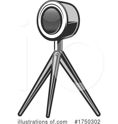 Microphone Clipart #1750302 by Vector Tradition SM