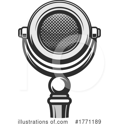 Royalty-Free (RF) Microphone Clipart Illustration by Vector Tradition SM - Stock Sample #1771189