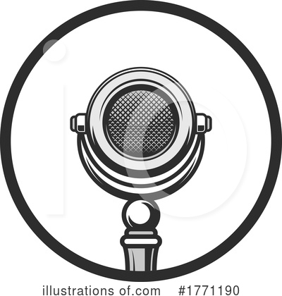 Royalty-Free (RF) Microphone Clipart Illustration by Vector Tradition SM - Stock Sample #1771190