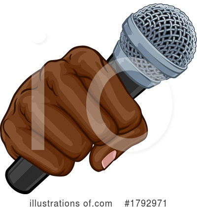 Royalty-Free (RF) Microphone Clipart Illustration by AtStockIllustration - Stock Sample #1792971