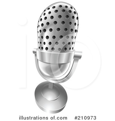 Microphone Clipart #210973 by AtStockIllustration