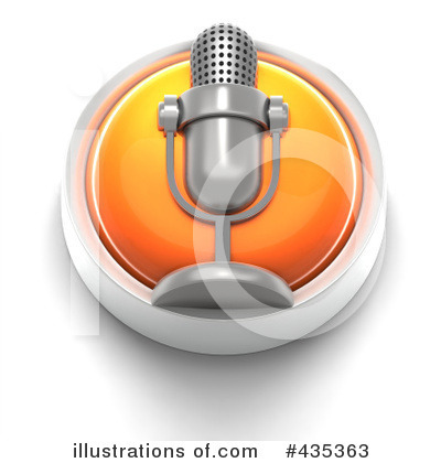 Royalty-Free (RF) Microphone Clipart Illustration by Tonis Pan - Stock Sample #435363