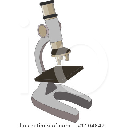 Royalty-Free (RF) Microscope Clipart Illustration by Bad Apples - Stock Sample #1104847