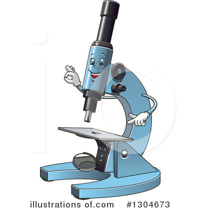 Royalty-Free (RF) Microscope Clipart Illustration by Vector Tradition SM - Stock Sample #1304673