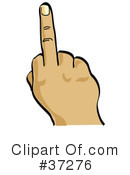 Middle Finger Clipart #37276 by Andy Nortnik