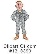 Military Clipart #1318390 by LaffToon