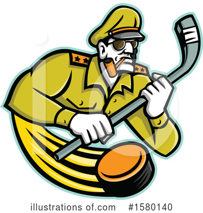 Ice Hockey Clipart #1580140 by patrimonio