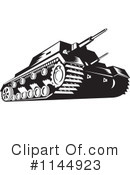 Military Tank Clipart #1144923 by patrimonio