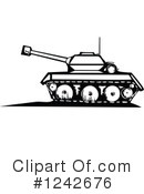 Military Tank Clipart #1242676 by xunantunich