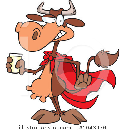 Cow Clipart #1043976 by toonaday