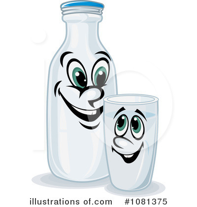 Royalty-Free (RF) Milk Clipart Illustration by Vector Tradition SM - Stock Sample #1081375