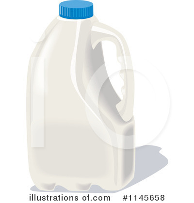 Royalty-Free (RF) Milk Clipart Illustration by patrimonio - Stock Sample #1145658