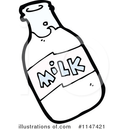 Royalty-Free (RF) Milk Clipart Illustration by lineartestpilot - Stock Sample #1147421