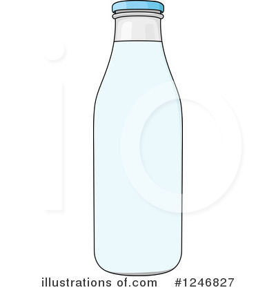 Royalty-Free (RF) Milk Clipart Illustration by Vector Tradition SM - Stock Sample #1246827