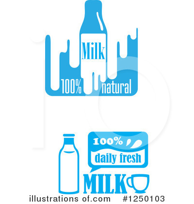 Royalty-Free (RF) Milk Clipart Illustration by Vector Tradition SM - Stock Sample #1250103