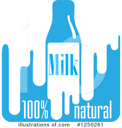 Royalty-Free (RF) Milk Clipart Illustration by Vector Tradition SM - Stock Sample #1250261