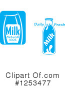 Milk Clipart #1253477 by Vector Tradition SM