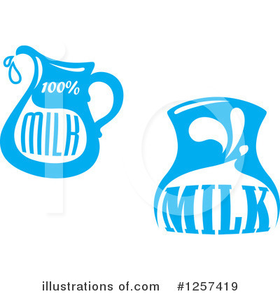 Royalty-Free (RF) Milk Clipart Illustration by Vector Tradition SM - Stock Sample #1257419