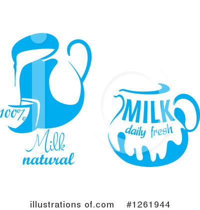Royalty-Free (RF) Milk Clipart Illustration by Vector Tradition SM - Stock Sample #1261944