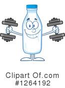 Milk Clipart #1264192 by Hit Toon