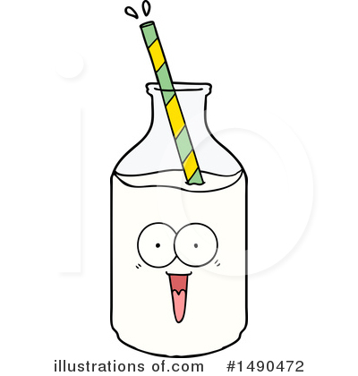 Royalty-Free (RF) Milk Clipart Illustration by lineartestpilot - Stock Sample #1490472