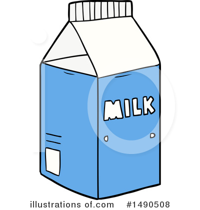 Royalty-Free (RF) Milk Clipart Illustration by lineartestpilot - Stock Sample #1490508