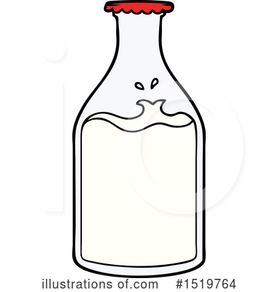Milk Bottle Clipart #1519764 by lineartestpilot