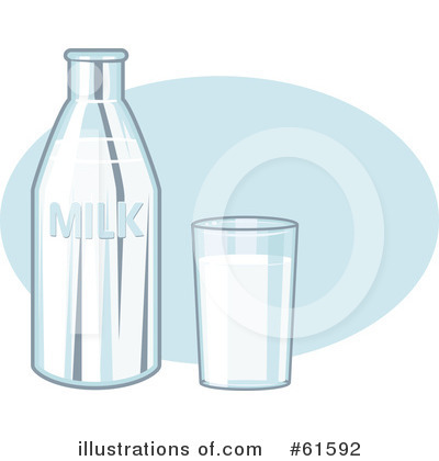 Royalty-Free (RF) Milk Clipart Illustration by r formidable - Stock Sample #61592