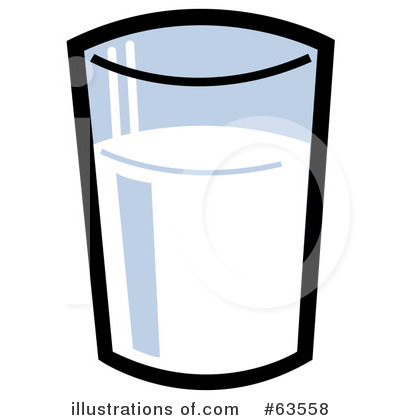 Royalty-Free (RF) Milk Clipart Illustration by Andy Nortnik - Stock Sample #63558