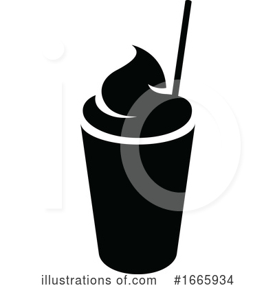 Royalty-Free (RF) Milkshake Clipart Illustration by cidepix - Stock Sample #1665934