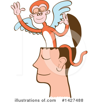 Monkey Clipart #1427488 by Zooco