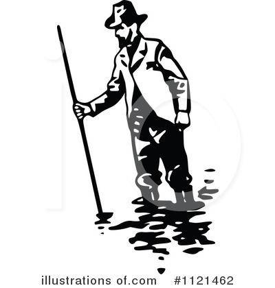 Royalty-Free (RF) Miner Clipart Illustration by Prawny Vintage - Stock Sample #1121462