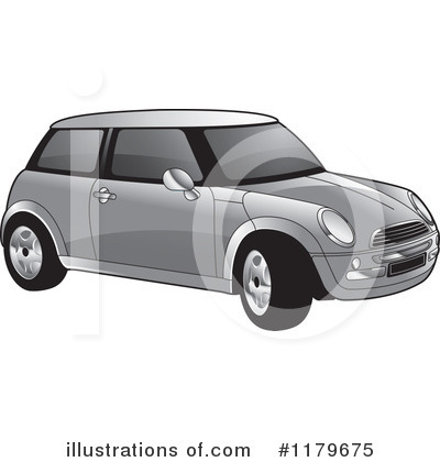 Royalty-Free (RF) Mini Cooper Clipart Illustration by Lal Perera - Stock Sample #1179675