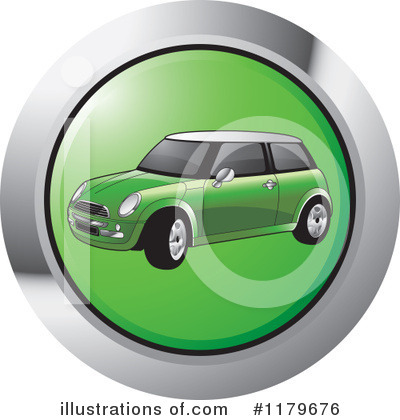 Royalty-Free (RF) Mini Cooper Clipart Illustration by Lal Perera - Stock Sample #1179676