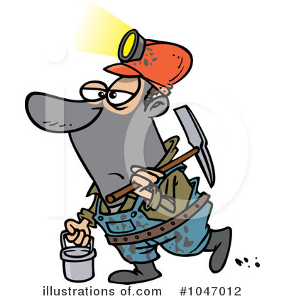 Miner Clipart #1047012 by toonaday