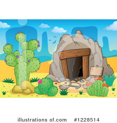 Cactus Clipart #1228514 by visekart