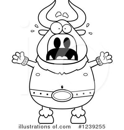 Royalty-Free (RF) Minotaur Clipart Illustration by Cory Thoman - Stock Sample #1239255