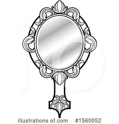Royalty-Free (RF) Mirror Clipart Illustration by Lal Perera - Stock Sample #1560052