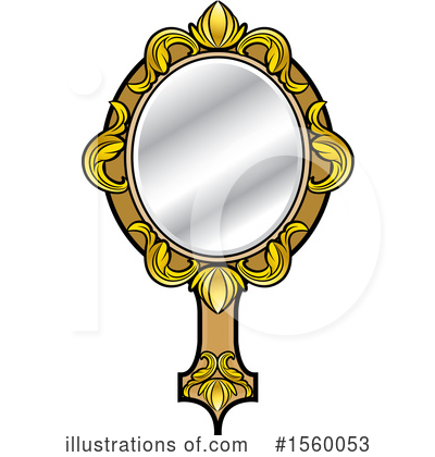 Royalty-Free (RF) Mirror Clipart Illustration by Lal Perera - Stock Sample #1560053