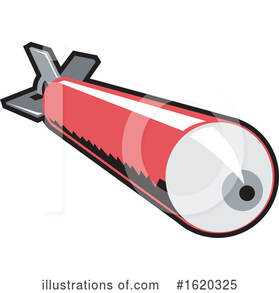 Royalty-Free (RF) Missile Clipart Illustration by patrimonio - Stock Sample #1620325