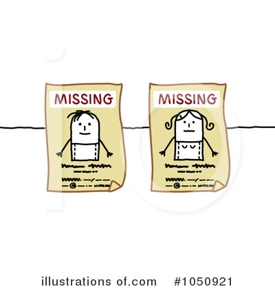 Missing Clipart #1050921 by NL shop