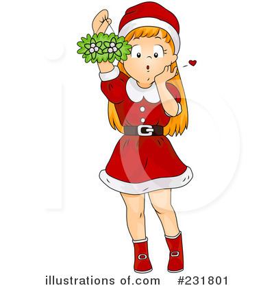 Royalty-Free (RF) Mistletoe Clipart Illustration by BNP Design Studio - Stock Sample #231801