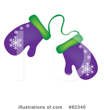 Royalty-Free (RF) Mittens Clipart Illustration by Pams Clipart - Stock Sample #82340