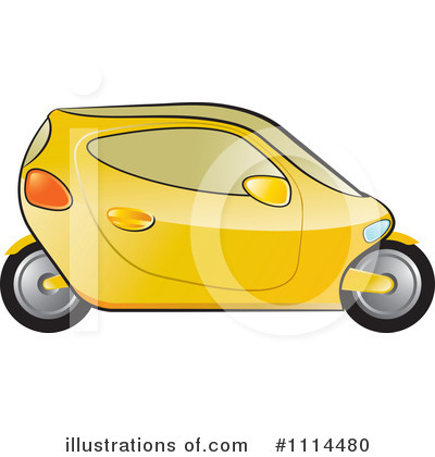 Royalty-Free (RF) Mobike Clipart Illustration by Lal Perera - Stock Sample #1114480