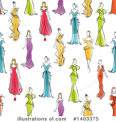 Royalty-Free (RF) Model Clipart Illustration by Vector Tradition SM - Stock Sample #1403375