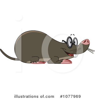 Royalty-Free (RF) Mole Clipart Illustration by yayayoyo - Stock Sample #1077969