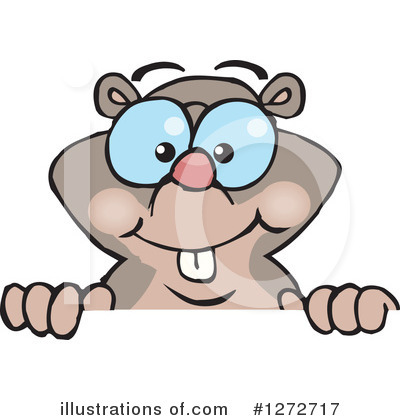 Royalty-Free (RF) Mole Clipart Illustration by Dennis Holmes Designs - Stock Sample #1272717