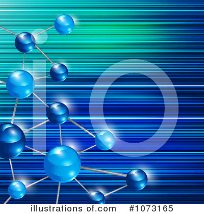 Royalty-Free (RF) Molecule Clipart Illustration by MilsiArt - Stock Sample #1073165